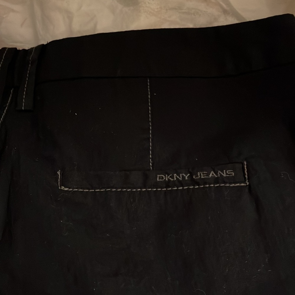 Dkny black cotton Capri Nwt size 7 - Picture 8 of 9